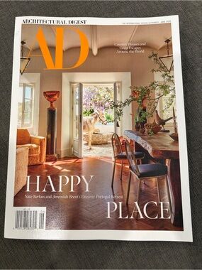 Architectural Digest Magazine - June 2026 - NEVER READ!  home decor magazines